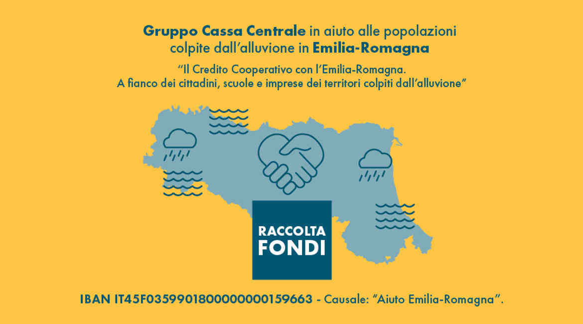 Anteprima News Alluvione Emilia Romagna IBAN Giallo